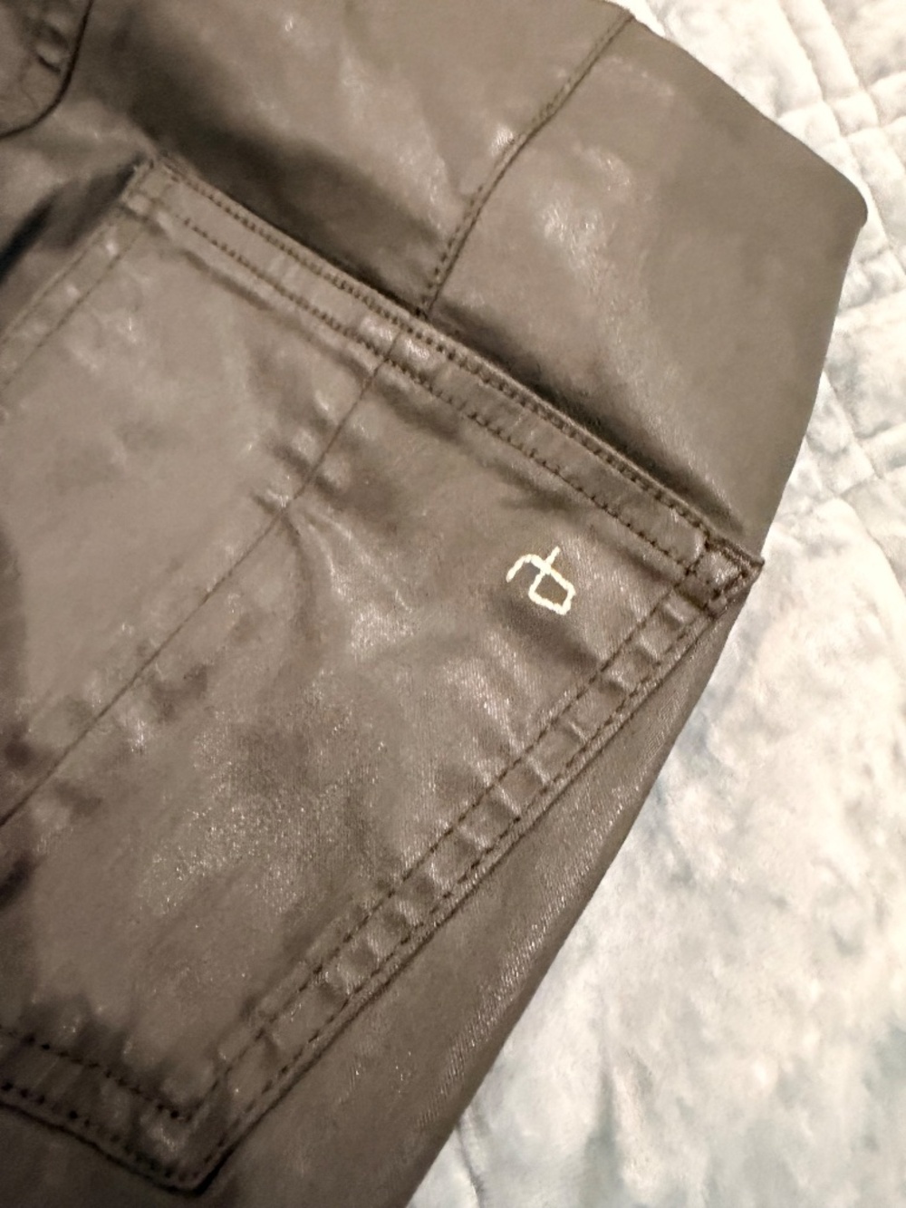 Rag & Bone XS 100% Leather Leggings - Never Worn - Picture 5 of 7
